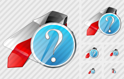 Tie Question Icon