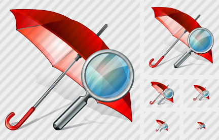 Icone Umbrella Search