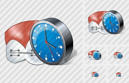 Icone Braces Clock