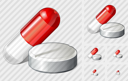 Capsule Tablet Icon
