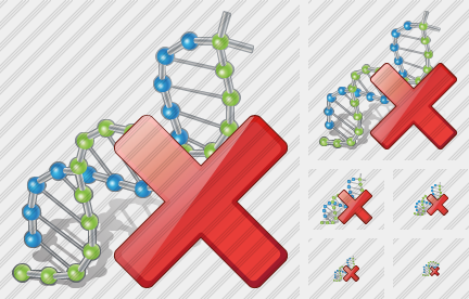 Icone Dna Delete