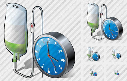 Icone Dropper Clock