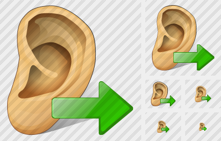 Ear Export Icon