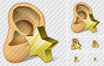 Ear Favorite Icon