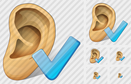 Ear Ok Icon