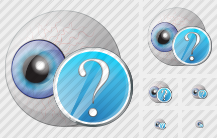 Eye Question Icon