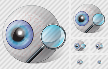 Eye Search 2 Icon