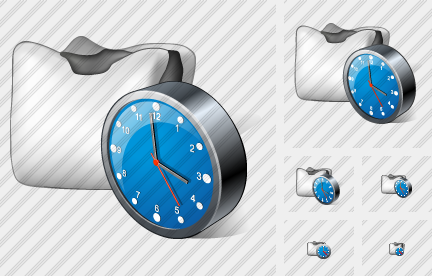 Filling Clock Icon