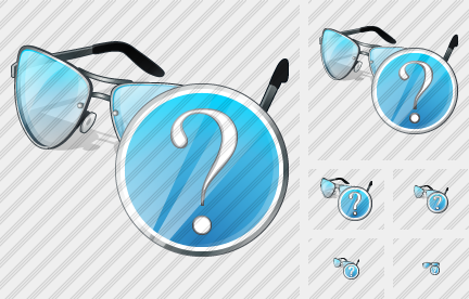 Glasses Question Icon
