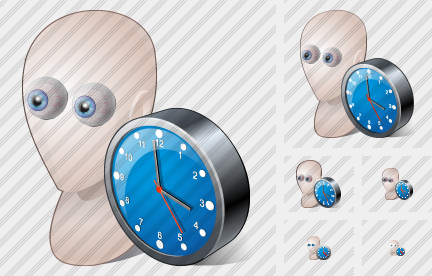 Head4 Clock Icon