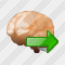 Brain Export Icon