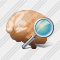 Brain Search Icon