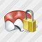 Broken Tooth Locked Icon