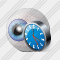 Eye Clock Icon