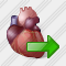 Heart Export Icon