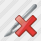 Scalpel Delete Icon