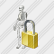 Skeleton Locked Icon