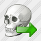 Skull Export Icon