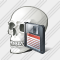 Skull Save Icon