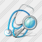 Stethoscope Search Icon