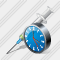 Syringe Clock Icon