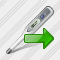 Thermometer Export Icon