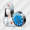 User Nurse Clock Icon