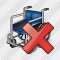 Wheel Chair Delete Icon