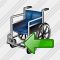 Wheel Chair Import Icon