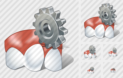 Icone Rotated Tooth Settings