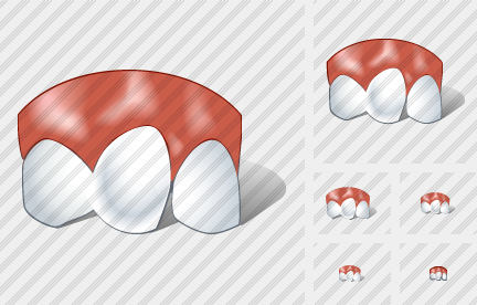 Rotated Tooth Icon
