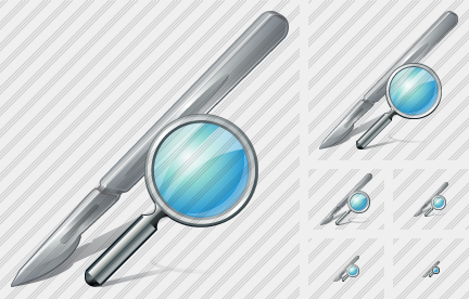 Scalpel Search Icon