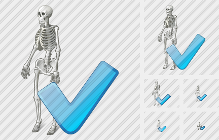 Skeleton Ok Icon