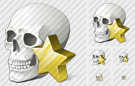 Icone Skull Favorite