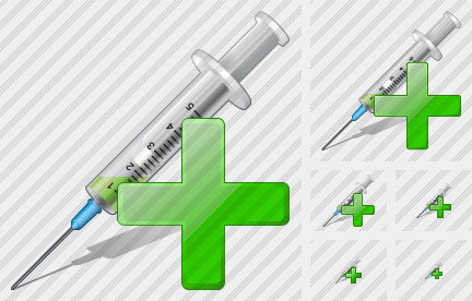 Icone Syringe Add