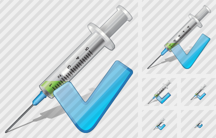 Syringe Ok Icon