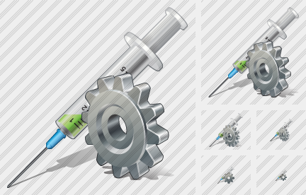 Syringe Settings Icon