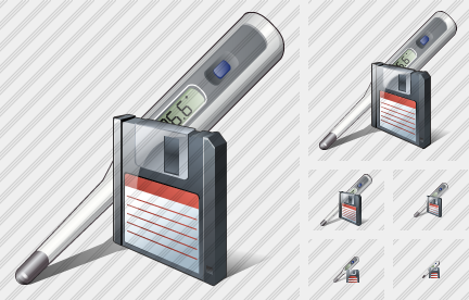 Icone Thermometer Save