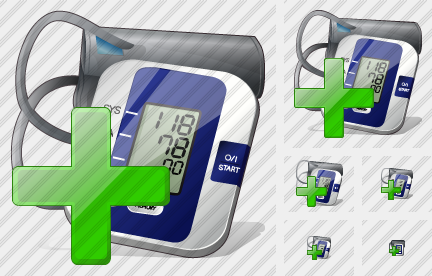 Tonometer Add Icon