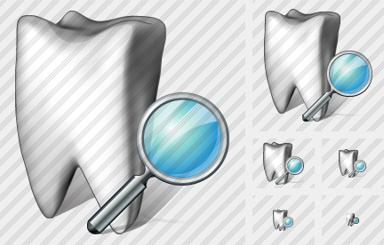 Tooth Search Icon