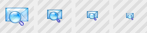 Email Unread Search Icon