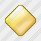 Rhomb Yellow Icon