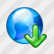 Web Download Icon