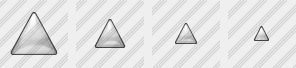 Triang Gray Icon