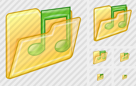 Folder Music Icon