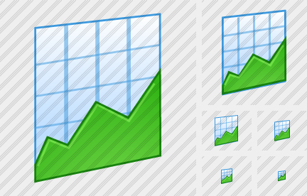 Graph 2d Icon